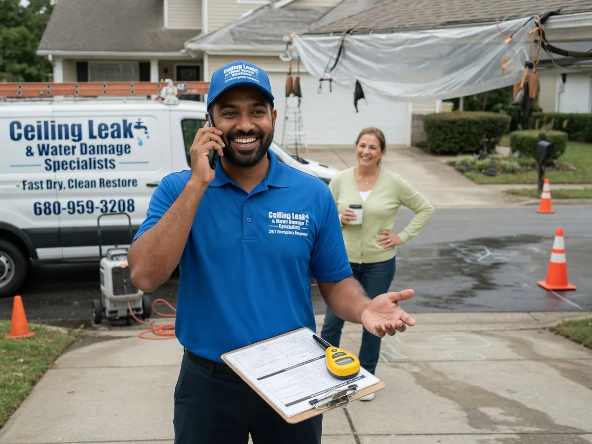 Ceiling Leak Cleanup Brightwood, OR FAQs